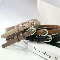 ราคา พร้อมส่ง. หนังแท้❤️แบรนด์LULU❤️ RL-525(เงิน) เข็มขัดหนังแท้ หัวเข็มขัดสีเงิน/ทอง หุ้มหนังทั้งเส้น (1731952700486092318)