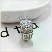 ราคา แหวนเพชร Moissanite (โมอีส)เงิน 925 เพชรล้อมวง ใบรับประกัน+กล่องสุดหรู ที่จัดส่งฟรี กทม (1731857451985044542)