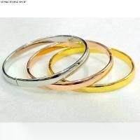 ราคา กําไลโอมแท้ กำไลเกลี้ยง เงิน ทอง นาค งนไมครอน ไม่ลอก ไม่ดำ (1731888906463249838)