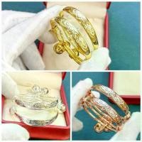 ราคา กำไลข้อเท้าเด็ก นํ้าหนัก 2 สลึง ทอง เงิน นาค ทองชุบ24K (1 คู่) (1731231788566350337)