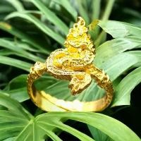 ราคา จัดส่งในกรุงเทพฯ แหวนนาค นาค ชุบทองเหลือง ทองนาโน ปรับขนาดได้ งานสวยงาม ไม่แพง ค้าขายดี ชีวิตร่ำรวย ทรัพย์สมบัติ (1732312427669588543)