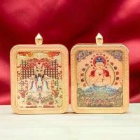 ราคา จี้ Thangka, Tibetan, สองด้าน, 3D, ห้าพุทธและ Manjushri, จี้ส่วนบุคคล, จักรราศีพระพุทธรูป, ครบชุด, พร้อมความปลอดภัยแปดตัว ตลับ นาค พานทอง ต้นสน เต่าแดง นําโชค (1731401406934058062)