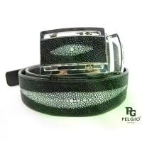 ราคา PELGIO เข็มขัดหนังปลากระเบนแท้ 1 มุก ขนาด 1.5"x46" หัวเข็มขัดออโต้ล็อค คุณภาพส่งออก (1729724755885263516)