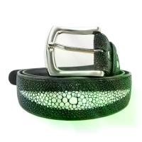 ราคา PELGIO เข็มขัดหนังปลากระเบนแท้ 1 มุก ขนาด 1.5"x46" หัวเข็ม คุณภาพส่งออก (1729724749706201756)