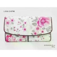 ราคา sale SS กระเป๋าหนังปลากระเบน สามพับใหญ่ 3 มุก หนังวัวสีเลือดหมู (1731906377089057993)