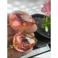 ราคา Lab Diamond (พลอยสั่งเคราะเนื้อแข็ง) พลอย 170 กะรัต ตัดสำเร็จ เนื้อแข็ง CUBIC ZIRCONIA 30X20 มิลลิเมตร ) (1731188310916040563)