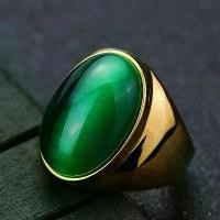 ราคา แหวนผู้ชาย หน้าหมวดใหญ่ ดีไซน์กล้าหาญ แหวนพลอยตาแมวสีเขียวธรรมชาติ แหวนเจ้านาย พลอย ส่งฟรี (1732071987419253566)