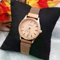 ราคา นาฬิกาข้อมือหญิง Geneva แบรนด์แท้ สายแม่เหล็ก หน้าปัด ขีด-เพชร (1732204928601721206)