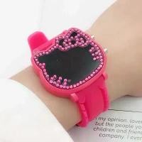 ราคา นาฬิกาอิเล็กทรอนิกส์สำหรับเด็ก ดิจิตอล LED เพชร กันน้ำ เด็กผู้หญิง การ์ตูนน่ารัก เจ้าหญิง มัธยมต้น นาฬิกาข้อมือผู้หญิง (1729761068511103700)