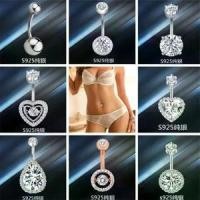 ราคา แหวนสะดือ เงินแท้ 925 ดีไซน์เล็บสะดือ เทพธิดา เพชร เข็มกลัดสะดือ หัวเข็มขัดสะดือแฟลช ที่ใส่แปรงยาว เครื่องประดับเจาะแท่งบาง (1731356168033896567)