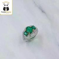 ราคา แหวนมรกตโคลัมเบีย ทอง 18 K (1731662661045748762)