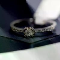 ราคา [DR749] WG แหวนเพชรเม็ดเดี่ยว ประดับบ่าข้าง ทอง 9K เพชรแท้รวม 0.21 กะรัต 17 เม็ด น้ำหนักทอง 1.65 g. ไซต์พร้อมส่ง #52 เครื่องประดับเพชรแท้ ทองแท้ (1731914734030587110)