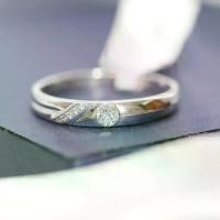 ราคา [DR775] WG แหวนชายเพชรเม็ดเดี่ยว ประดับบ่าข้าง ทอง 9K เพชรแท้รวม 0.12 กะรัต 6 เม็ด น้ำหนักทอง 2.01 g. ไซต์พร้อมส่ง #59 เครื่องประดับเพชรแท้ ทองแท้ (1731914705327654118)