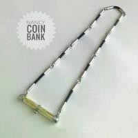 ราคา สร้อยเชือกร่มนอกโลหะสแตนเลสห้อยพระ9องค์ ปลายตะกรุดยันต์มหาเศรษฐี (หนา3mm.) ทอง หุ้ม จิว เกาหลี (1731742441741387449)