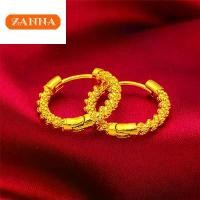 ราคา ต่างหูบิดเกลียว ทอง 18k ทองซาอุดีอาระเบียแท้ สำหรับผู้หญิง (1731458198488188328)