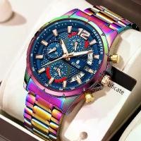 ราคา นาฬิกาผู้ชายส่วนบุคคล, Ruige, กันน้ำ, การเคลื่อนไหวควอทซ์, มัลติฟังก์ชั่น, ตัวเรือนสแตนเลสแท้, นาฬิกาธุรกิจ ทอง ชุบเศษ ทองแท้ นาฬิกา julius นาฬิกาดิจิตอล กัน น้ํา นาฬิกา บล็อ (1731828949853440852)