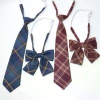 ราคา เนคไทคู่, สไตล์ญี่ปุ่น, ลายสก๊อต, ชุดกะลาสี, เนคไทเครื่องแบบ, เนคไทโบว์สไตล์อะคาเดมี่, เหมาะสำหรับชุดนักเรียน, เนคไทเครื่องแบบ ไทด์ ทับทิม โบว์สีขาว (1731644240864314377)