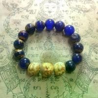 ราคา [พร้อมส่ง] สร้อยข้อมือ​ สมเด็จพุฒาจารย์​โต​ พรมรังษี​ ประคำข้อมือ​หยก​ วรรณะสีน้ำเงิน ประคำสมเด็จม้วน แก้วมณี​โชติ​ วังหน้า​ สายวัง​ มวลสารศักดิ์สิทธิ์​ พระสมเด็จวัดระฆัง​ เม็ด​ป (1731503643570308105)