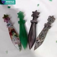 ราคา กริชธรรมชาติ, วัสดุคริสตัลต่างๆ (หินคริสตัล, หิน, หยก, ฯลฯ ), กริชหยาบและขัด, เครื่องประดับตกแต่งบ้าน, กริช (1732282045951151087)