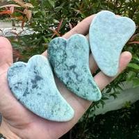 ราคา JAKZกัวซาทรงหัวใจ หยก หยกพม่าแท้ หยกพม่าเนื้อดี Jadeite A ผิวพรรณอ่อนเยาว์ เปล่งประกาย รอยลดย่น ดูสุขภาพดี (1730606095601994539)