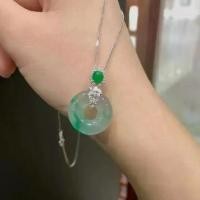 ราคา จี้ดอกไม้, หยกน้ำแข็งธรรมชาติ, หัวเข็มขัดสันติภาพ, หยกแก้ว, เครื่องประดับแขวน, หยก Ruyi ของแท้, เงิน S925 (1731770883153103062)