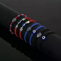 ราคา สร้อยข้อมือตาชั่วร้าย ทอมือ สายปรับได้ ดีไซน์ลูกปัดเต่าดวงตาสีฟ้า เครื่องประดับยูนิกลายเรียบง่าย สไตล์มินิมอล เหมาะสำหรับนักเรียน เสน่ห์นำโชค santan flower bracelet กํา ไล หยก จีน แท้ (173220262422482