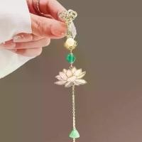 ราคา จี้ Ruyi หยก สไตล์โบราณ น้ำหนักซ้อนทับ กี่เพ้าโลตัส ขั้นตอนทีละขั้นตอน เข็มกลัดระดับไฮเอนด์ เครื่องประดับเสื้อผ้าชาจีนแบบดั้งเดิมหญิง (1732142678137866716)