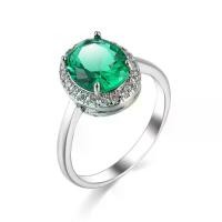 ราคา แหวนแพลตตินั่ม ชุบมรกต เพทายฝังไมโคร แหวน มรกต ผู้ ชาย (1731729873272801380)