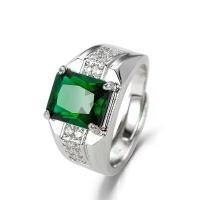ราคา แหวนผู้ชาย มรกต สไตล์ยุโรปและอเมริกา ฝังไพลินและเพชร เซฟไฟร์สีเขียว ดีไซน์อินเทรนด์ แหวนปรับขนาดได้ตัวหนา เหมาะสำหรับผู้ชาย แหวน มรกต ผู้ ชาย (1731795490172603240)