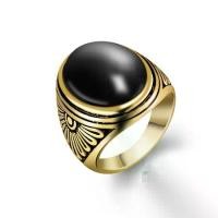 ราคา แหวนผู้ชาย สไตล์เรโทรยุโรปและอเมริกา พังก์ สีดำ พลอยเทียม ชุบทอง แกะสลัก ศิลปะ แหวน มรกต ผู้ ชาย แหวน รุ่น เตรียม ทหาร แหวน นายร้อย ทหาร แหวน รุ่น ทหาร (1731774914377583464)