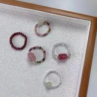 ราคา แหวนผู้หญิง หินธรรมชาติ คริสตัล ทัวร์มาลีน หยกเหอเทียน ดีไซน์เฉพาะ ปี่เซียะ โกเมน สายยางยืด แหวน เมฆา แหวน สลัก มือ (1732312049618356404)