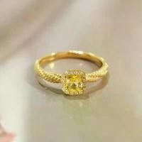 ราคา แหวนพลอยสีเหลือง, แหวนลูกบาศก์น้ำตาลขนาดเล็ก, สำหรับผู้หญิง, ราคาไม่แพง, การออกแบบที่หรูหราและเฉพาะ, ฝังเพทายสี่กรงเล็บสีเหลือง, แหวนวานิช แหวน บุษราคัม นําโชค แหวน แฟชั่น เกาหลี (1731927349389855193)
