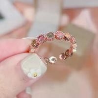 ราคา แหวนพลอยทัวร์มาลีนธรรมชาติ ของแท้, TB087 แหวน บุษราคัม นําโชค galaxy ring (1731848804478847802)