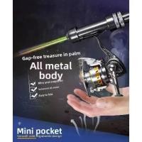 ราคา รอกหมุนโลหะเต็มรูปแบบ รอกตกปลามินิ สแตนเลส เหมาะสำหรับการตกปลาน้ำแข็ง ตกปลาราว ตกปลาขั้วโลก ตกปลาด้วยคันเบ็ด หล่อยาว คัน อิเล็กต้าแคสโซน เครื่อง ปั่น ขนมปัง ตกปลา มัน หมู หมัก ตก (1731693368984044649)