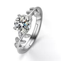 ราคา เครื่องประดับเซต แหวนคู่รัก แพลทินัม แฟชั่นผู้หญิง 1 กะรัต เพชรสังเคราะห์ แหวนทองแดง ที่มีการเปิด (1730909514143205610)