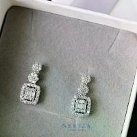 ราคา Neriza Jewelry/ ต่างหูระย้าประกบเพชรสังเคราะห์ ประกายเทียบเท่าเพชรแท้ NE166 ต่างหูเพชรประกบ ต่างหูเพชร ต่างหูระย้า (1729616935068404656)