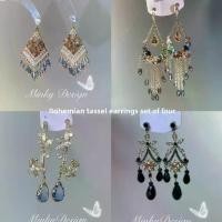 ราคา ต่างหูลูกปัด สไตล์เรโทร สำหรับผู้หญิง ดีไซน์สีน้ำตาลแมลงทับ สไตล์ชาติพันธุ์ ต่างหูสตั๊ด (1731485093795235571)