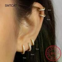 ราคา ต่างหูห่วง Moissanite, สี D, สำหรับผู้หญิง, เงินแท้ 925, ชุบทอง 18K, มีให้เลือก 6/7/8/9 มม., ต่างหู Huggie คลาสสิกอเนกประสงค์ (1730744565284178412)