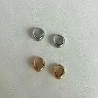 ราคา LLB hoop earrings ต่างหูห่วง เงินแท้ชุบทอง 14K ขายร้อน (1731362053157389859)