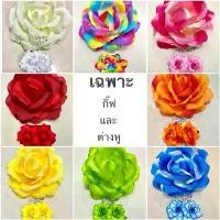 ราคา [พร้อมส่งทันที] กิ๊ฟ+ต่างหูหนีบ กุหลาบ ราคาถูก ทองกวาว แหยมยโสธร รำวง ชุดย้อนยุค (1731966803129370184)