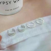 ราคา ต่างหูหนีบ Ear Cuff รุ่น Force เงินแท้S925 ต่างหูคลิปหนีบแฉก 2แบบ สีเงิน Silver925 จัดส่งฟรี กทม (1731582665647883280)