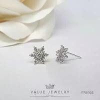 ราคา ต่างหูแป้น ฝังคริสตัลกลม ลายดอกไม้ Flower เกล็ดหิมะ SnowFlake มี2สี ขนาดเล็ก ตุ้มหู เครื่องประดับ ER0945 ER0935 ValueJewelry แหวน งาช้าง แท้ สุรินทร์ class ring กำไลเชือกเทีย (1731182842209536040)