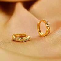 ราคา ต่างหูเพชร ดีไซน์ลายจุด สำหรับผู้หญิง เทรนด์แฟชั่นใหม่ ต่างหูวงกลม ห่วงทองเทียม เครื่องประดับ ชุด ต่าง หู chanel earrings (1731539214629373338)