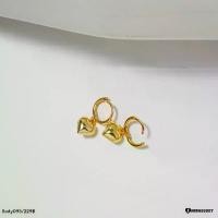 ราคา Earringsody: sody095 ต่างหูห่วงเงินแท้925 ชุบทอง18k ต่างหูเพชรcz ต่างหูเงินแท้ s925 (1730406734577829901)