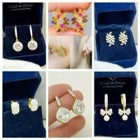 ราคา ต่างหูทอง 1สลึง ต่างหูเพชร ต่างหูเพชร Swiss งานพรีเมี่ยม มีใบรับประกัน1ปี (1731874064189785601)