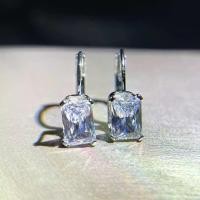 ราคา ต่างหูเพชร Moissanite ทรงเจ้าหญิง ตัดด้วยเพชร ทันสมัย เป็นปี 2568 เทคโนโลยีคาร์บอนสูง ที่ครอบหูเพชร เครื่องประดับหรูหราสำหรับผู้หญิง ของขวัญวันหยุดสุดหรู (1732025078470445213)