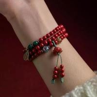 ราคา สร้อยข้อมือหลายชั้น, วัสดุชาดเนื้อหาสูง, การออกแบบดอกบัวนำโชค, หินทรายสีม่วงและสีทอง, เครื่องประดับของขวัญปีใหม่ สร้อย ข้อมือ ประจําราศี (1731941482463462701)