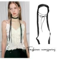 ราคา เค้นคอ สไตล์บัลเล่ต์ ดีไซน์ซ้อนกันหลายชั้น ขอบลูกไม้ หวานและอเนกประสงค์ สามารถใช้เป็นผ้าพันคอได้ สามารถใช้เป็นสร้อยคอกระดูกไหปลาร้าได้ สร้อย ขุนแผน มหาเสน่ห์ ของ แท้ (1731748910688142832)