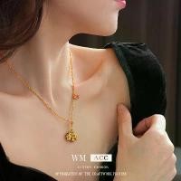 ราคา สร้อยคอช้าง ดีไซน์มงคล ชุบทอง จี้ช้างล็อค โซ่กระดูก ดีไซน์เรียบง่าย สร้อย ดาวเสาร์ (1732099401475787420)