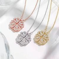 ราคา สร้อยคอโคลเวอร์รูปหัวใจ ดีไซน์เฉพาะ สองสไตล์ สวมใส่คู่ สร้อยคอหัวใจ พร้อมจี้ดอกไม้ สร้อย ปิ๊ก ดีดกีตาร์ (1731951074062207288)